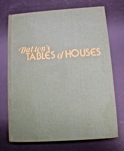 Dalton's Tables of Houses Spherical Basis of Astrology Hardcover – June 1, 1975 - Bild 1 von 8