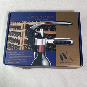 Sacacorchos Connoisseur Abridor de Botellas de Vino Caja Abierta - Nuevo Sin Usar - Imagen 1 de 4