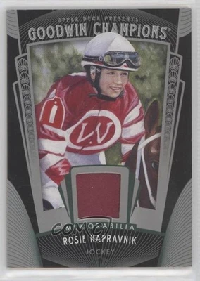 2015 Upper Deck Goodwin Champions Memorabilia Rosie Napravnik #M-RN - Image 1 of 2