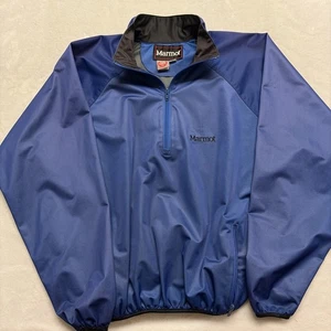 Chaqueta Ligera Vintage Marmot Para Hombres M 1/2 Cremallera Gore Tapón de Viento Hecha en EE. UU. - Imagen 1 de 12