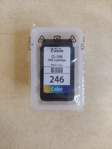 Canon PIXMA CL-246 Color Fine Inkjet Cartridge New Sealed Pack Genuine - Picture 1 of 4