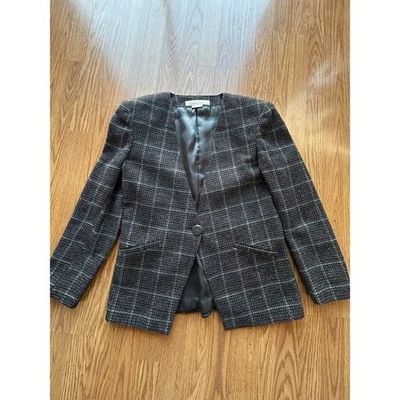 Blazer Gloria Vanderbilt gris pata de gallo años 90 - talla 8 Foto 1 de 4