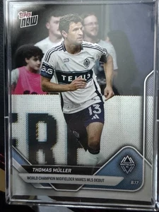2025 MLS Topps NOW Card #79 Thomas Muller Debut Vancouver Whitecaps - Picture 1 of 1