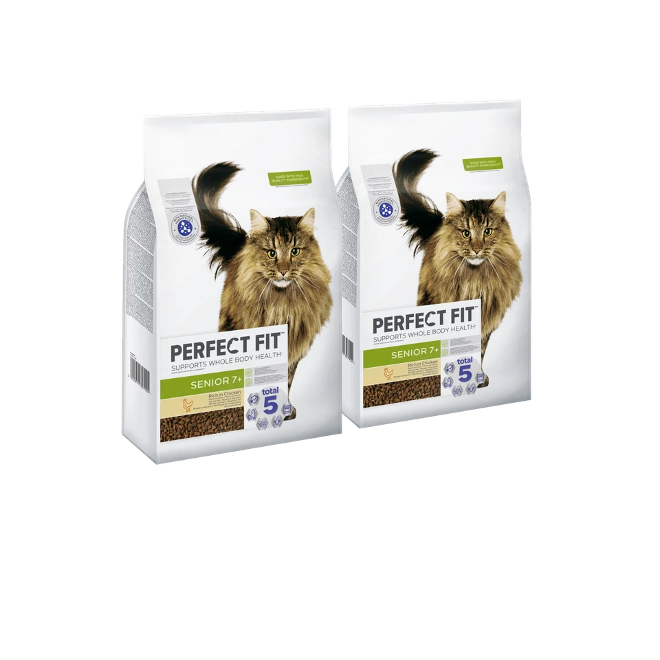 14kg Perfect Fit Katzenfutter Trockenfutter Senior 7+ mit Huhn - Bild 1 von 1