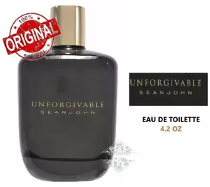 Sean John Unforgivable for Men EAU DE TOILETTE 4.2 oz- New Unbox - Picture 1 of 1