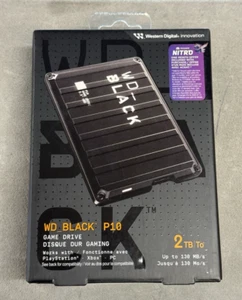 WD_BLACK 2TB P10 Game Drive Portable External Hard Drive - Afbeelding 1 van 3
