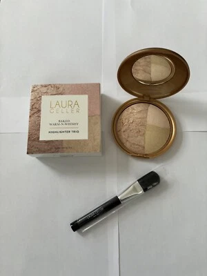 Laura Geller Baked Warm & Whimsy Highlighter Trio Supersize 24K Glow Angel  + - Image 1 of 3