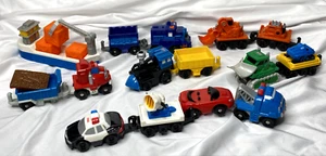 GeoTrax Vehicles 20pc 8 Sets Special Edition K3014 Gift Push Toys Train Trucks - Picture 1 of 12
