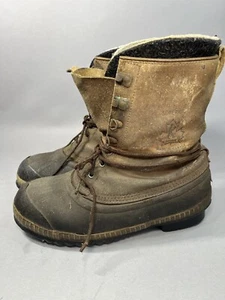 Vintage Sorel Canada Kaufman K Superior Men's 11 Winter Duck Pack Boots - Picture 1 of 17