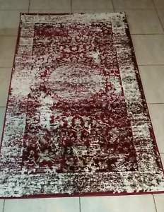 NEW TRADITIONAL PERSIAN DESIGN HEATSET FLOOR HALL HALLWAY RUNNER RUG 80X150CM - Picture 1 of 9