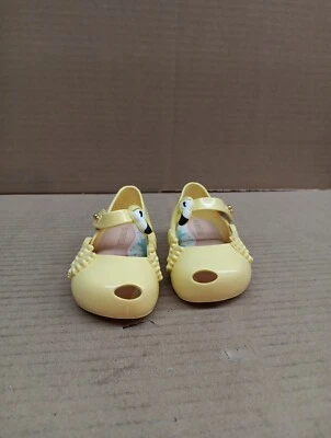 Sandalias Mini Melissa, Amarillas, Talla 6 Foto 1 de 4