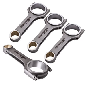 4pcs Connecting Rods for Audi VW Passat Golf Gti 1.8T 225 16V 20V 144mm/19mm - Picture 1 of 12