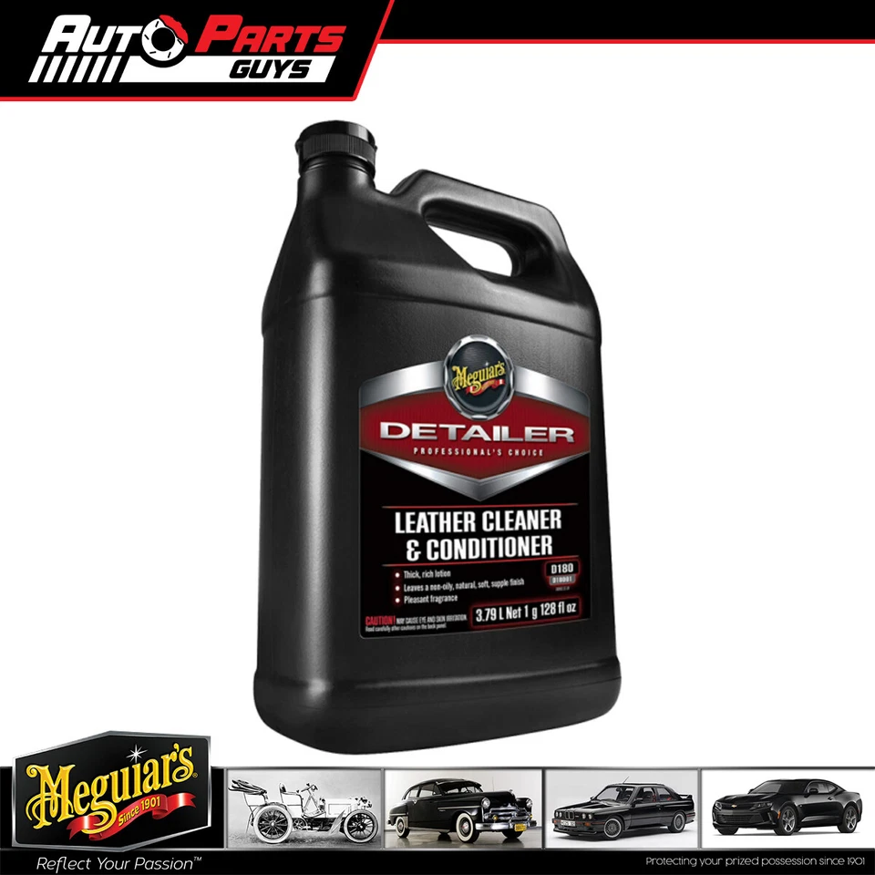 Meguiars Leather Cleaner and Conditioner 3.8 Litre D18001