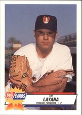 1993 Phoenix Firebirds Fleer/ProCards #1512 Tim Layana