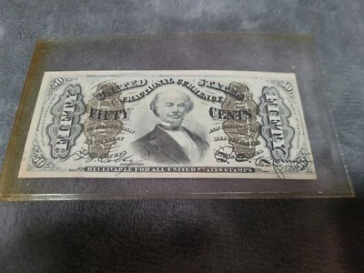 Rare 50 Cent Colby/Spinner Signatures Green Back As Pictured U Grade! - Image 1 of 4