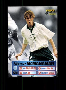Letrero original de Steve McManaman Inglaterra Panini + A 157710 - Imagen 1 de 2
