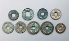 9 Various Ancient Chinese Coins-From Qin Dynasty to Qing Dynasty (Bc221-1799Ad)