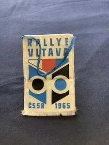SELTENES Abzeichen Original Rallye MOLDAU 1965 !!! - Bild 1 von 2