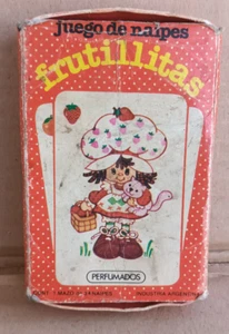 Vintage 80er Strawberry Shortcake Spielkarten Komplettsatz in Box CROMY ARGENTINA - Bild 1 von 19