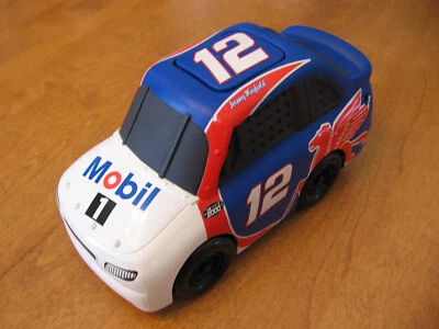 ERTL Mobil 1 Jeremy Mayfield Nascar #12 резиновая игрушка автомобиль действие кнопки - Изображение 1 из 4