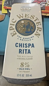 Letrero de metal de hojalata Epic Western Ranch Water Chispa Rita caballo vaquero 9"x24" - Imagen 1 de 6