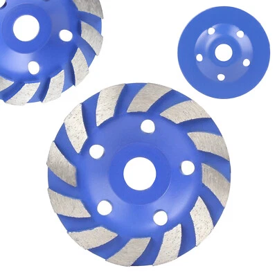 VERSERY Profi Diamant Schleiftopf Ø 125mm Schleifteller Topfscheibe Granit Estrich Beton