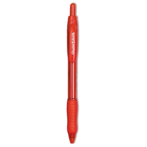 Paper Mate Profile Ballpoint Retractable Pen Red Ink Bold Dozen 89467 - Picture 1 of 7