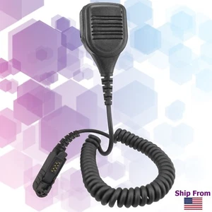 Przenośny radio głośnik naramienny mikrofon do Motorola XPR3300e XPR3500e DEP550 - Zdjęcie 1 z 9