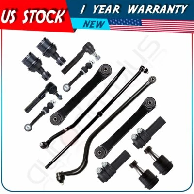 Brazos de control delanteros 15 piezas barras de amarre rótulas suspensión para Dodge Ram 2500 3500 Foto 1 de 4