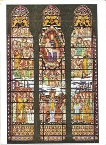 LYON + 12 Farbpostkarten: BASILIKA VON FOURVIERE + Buntglasfenster, Gemälde - Bild 1 von 3