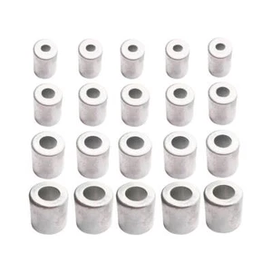 20pcs A/C Fittings Beadlock Crimp Ferrules For Reduced Barrier Hose 3,4,5 & 7 B1 - Picture 1 of 5