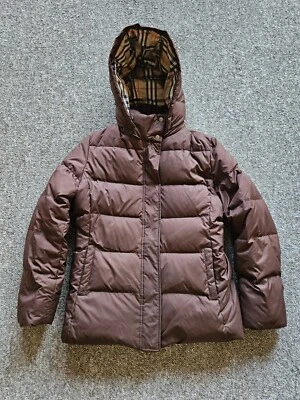 Burberry Down Parka Brown Women's XL - Image 1 of 4