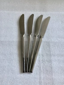WMF 4 Helsinki Dinner Knives Germany Stainless Flatware - Picture 1 of 9
