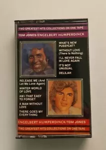 Tom Jones / Engelbert Humperdinck - Greatest Hits Cassette SEALED VTG - Picture 1 of 4