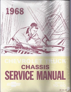 1968 CHEVROLET TRUCK CHASSIS SERVICE SHOP MANUAL REPRINT - Imagen 1 de 1