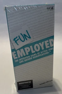 New Fun Employed Interview Game Actual Jobs Absurd Qualifications - Picture 1 of 4