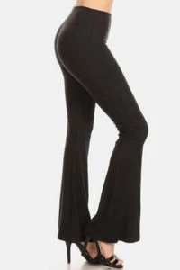Leggings Depot High Waist Flare Leggings - Picture 1 of 7