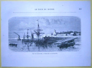 1870 Druck Jacksonville, Florida, #353 - Bild 1 von 1