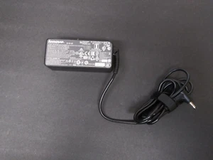 Lot of 10 Lenovo 45W ADLX45NCC3A Round Tip 2.25A 20V AC Adapter W/Powercord - Picture 1 of 4