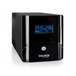 VULTECH UPS2000VA Pro Group of Continuity Line Interactive With LCD 4 Sockets - Picture 1 of 1