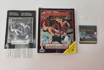 Pit Fighter Atari Lynx [CIB] TESTED WORKS - Image 1 of 4