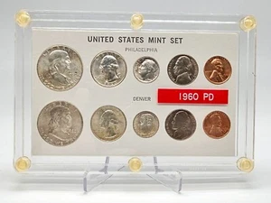 1960 United States Mint Set **In Capitol Plastics Holder** - Picture 1 of 6