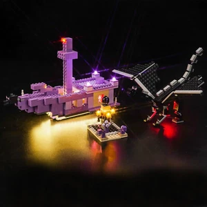 LocoLee LED Lichtset für Lego 21264 The Ender Dragon und End Schiff Beleuchtung - Bild 1 von 1