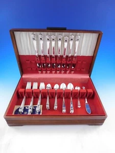 Eternally Yours by 1847 Rogers Silverplate Flatware Set for 8 Service 54 pcs - Picture 1 of 6