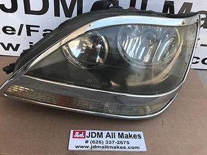 1999-03 LEXUS RX300/JDM HARRIER HID LEFT DRIVER HEAD LIGHT CHROME OEM JAPAN - Picture 1 of 6