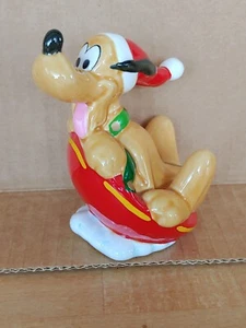 Walt Disney Mickey & Co „Pluto auf Untertasse“ Figur - Enesco 653055 - Bild 1 von 5