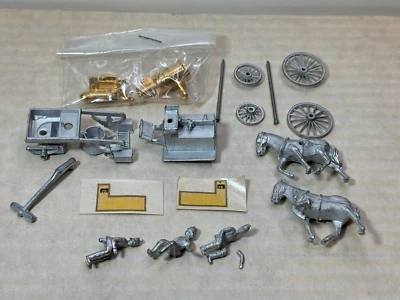 MATCHBOX MODELS OF YESTERYEAR Y4 SHAND MASON FIRE ENGINE UNPAINTED METAL KIT - Image 1 of 4