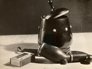 Original schönes Foto Stillleben Pfeife Tabak 1950 Fotografie zu identifizieren - Bild 1 von 6