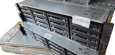 QNAP TS-1679U-RP 16 Bay NAS Fully tested, inc 16 x 8TB Drives 128TB  Storage - Image 1 of 4