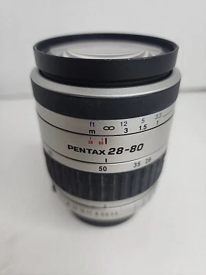 Pentax FA 28-80mm f3.5-5.6 SMC Lens Silver  - Image 1 of 3